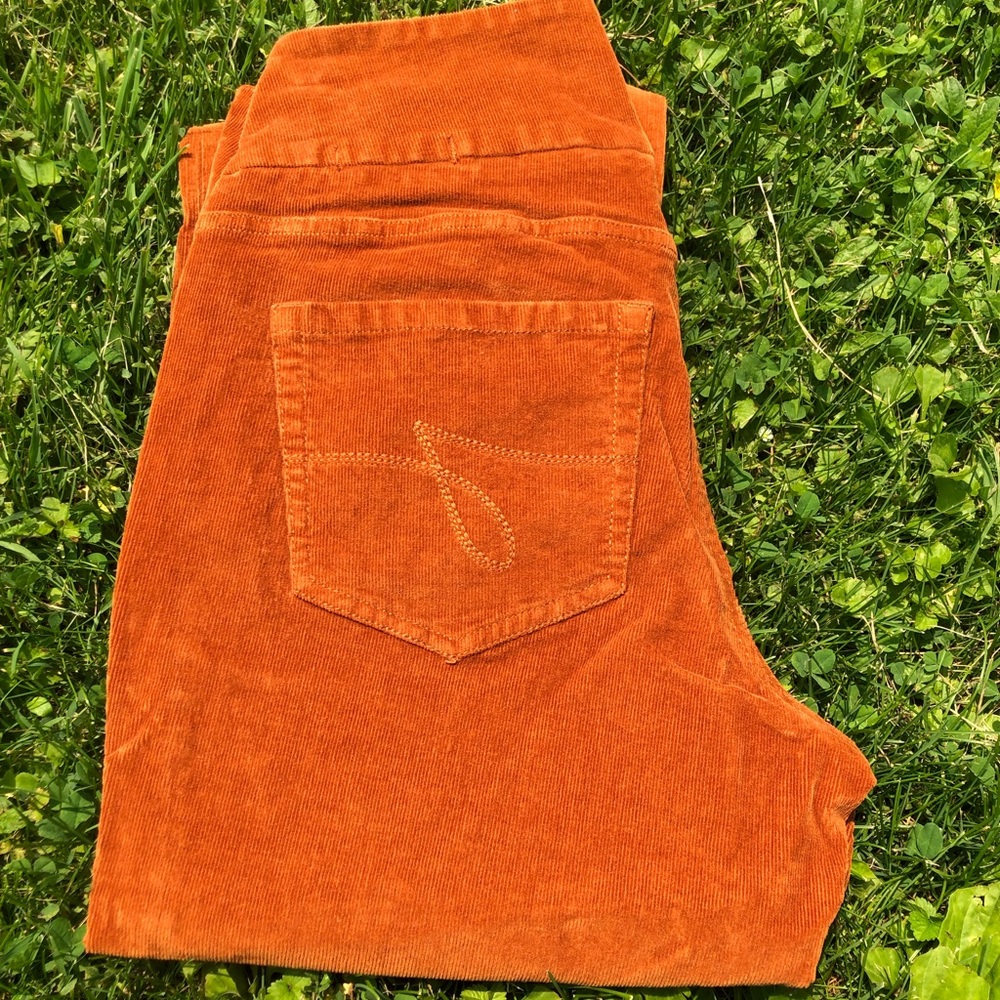 Vintage high waist corduroy pants